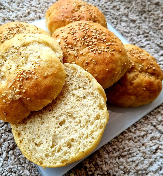 Healthy Burger Buns fresh out of oven